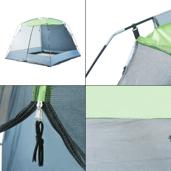 Pavillon de jardin Beekdaelen 305x305x213 cm en différentes couleurs [pro.tec]