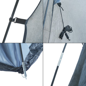 Pavillon de jardin Beekdaelen 305x305x213 cm en différentes couleurs [pro.tec]