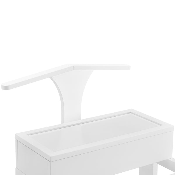 Valet de chambre Lulboll avec boîte ouvrable bois de pin [en.casa]