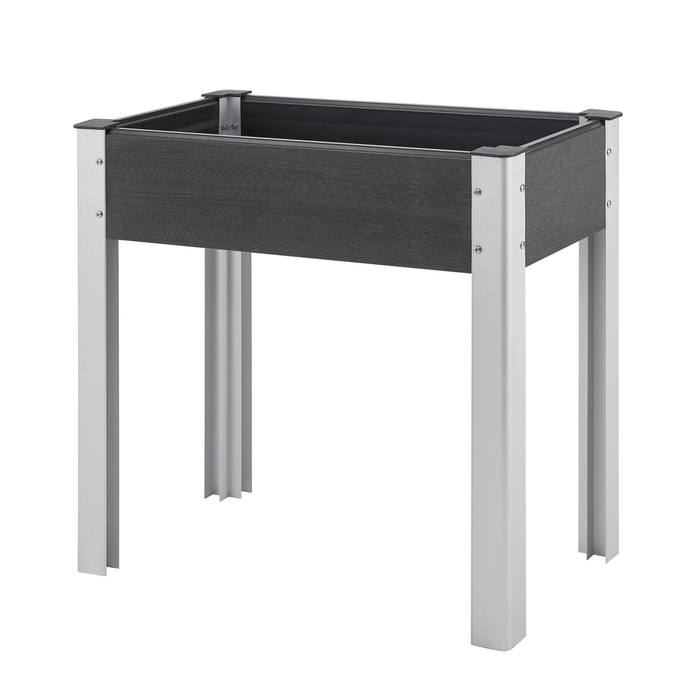 Jardinière surélevée Beverwijk gris foncé en différentes tailles [en.casa] - premiumXL