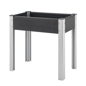 Potager surélevé Beverwijk gris foncé [en.casa]