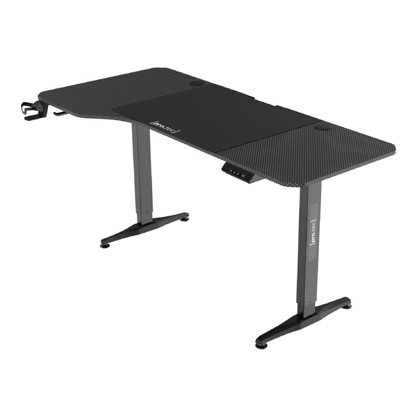 Bureau réglable en hauteur Oxnard électrique 160x75cm en différentes couleurs [pro.tec]
