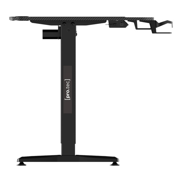 Bureau réglable en hauteur Oxnard électrique 160x75cm en différentes couleurs [pro.tec]