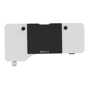 Bureau électrique à hauteur réglable Stryn assis debout rectangulaire [pro.tec]