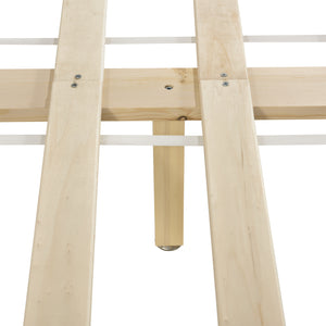 Lit en bois Hellnar en différentes tailles et couleurs [en.casa]