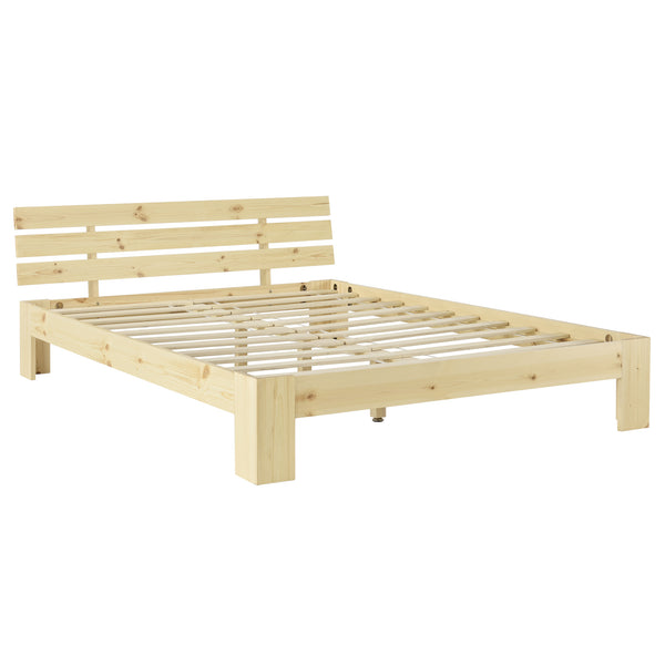 Lit en bois Eksjö en différentes tailles et couleurs en.casa