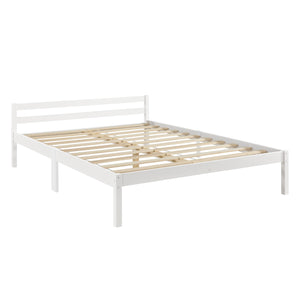 Lit en bois Nakkila différentes couleurs et tailles en.casa