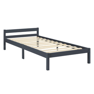 Lit en bois Nakkila différentes couleurs et tailles en.casa