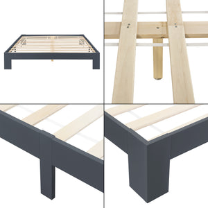 Lit en bois Raisio Lit pour jeunes différentes couleurs et tailles en.casa