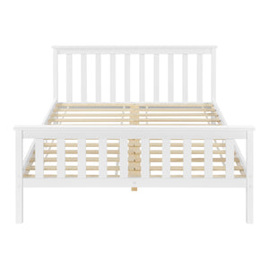 Lit en bois avec matelas en mousse froide, différentes couleurs et tailles en.casa