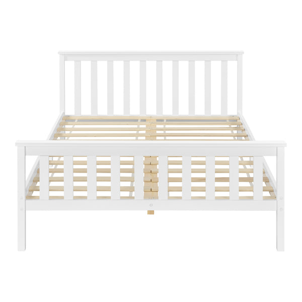 Lit en bois avec matelas en mousse froide, différentes couleurs et tailles en.casa