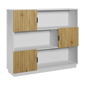 Bibliothèque Verhundar 102 x 120 x 30 cm [en.casa]