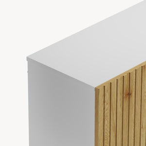 Bibliothèque Verhundar 102 x 120 x 30 cm [en.casa]