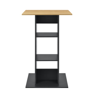 Table de Bar Visby 3 Étagères  70 x 70 x 110 cm Plusieurs couleurs [en.casa]
