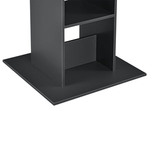 Table de Bar Visby 3 Étagères  70 x 70 x 110 cm Plusieurs couleurs [en.casa]