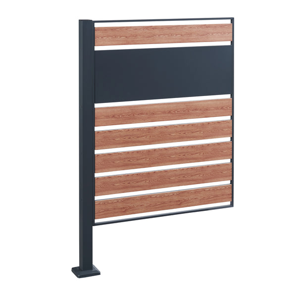 Clôture de poubelles Uusikaupunki [en.casa]