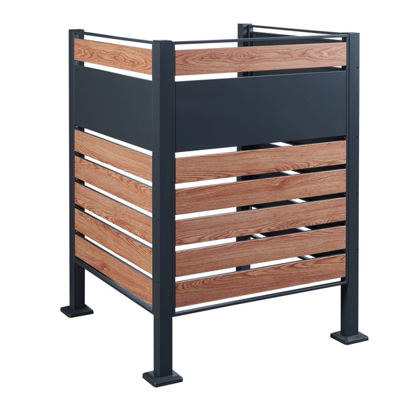 Clôture de poubelles Uusikaupunki [en.casa]