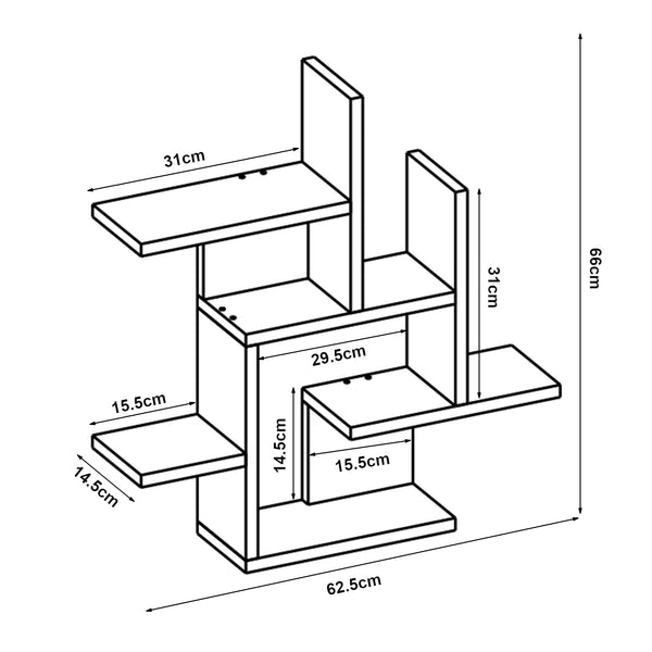 Étagère murale Reyna [en.casa]