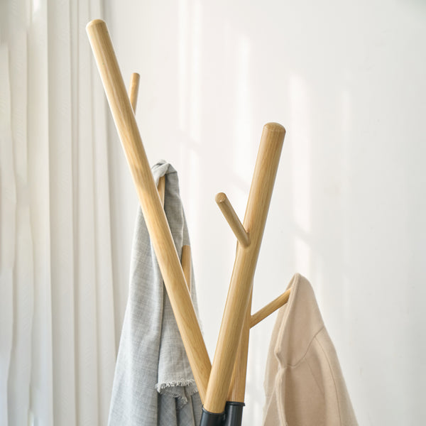 Porte-manteaux Laerdal 172x49x49 cm acier [en.casa]