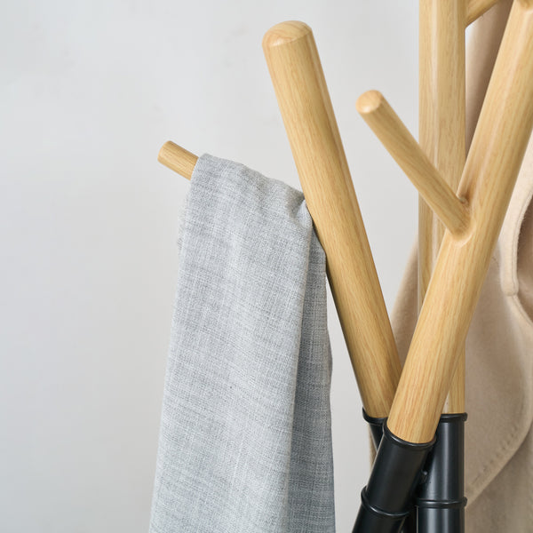 Porte-manteaux Laerdal 172x49x49 cm acier [en.casa]