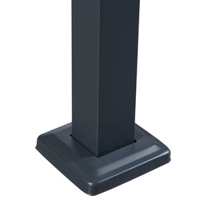 Clôture de poubelles Uusikaupunki [en.casa]