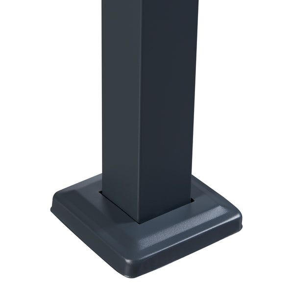 Clôture de poubelles Uusikaupunki [en.casa]