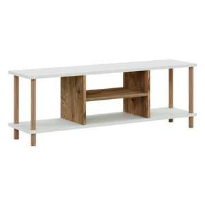 Meuble TV Ærøskøbing avec espace de rangement 43 x 120 x 29 cm [en.casa]