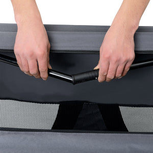 Caisse de transport pour chien pliable de la taille S à XXXXL Caisse de transport 4 couleurs différentes [pro.tec]