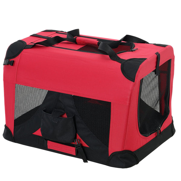 Caisse de transport pour chien pliable de la taille S à XXXXL Caisse de transport 4 couleurs différentes [pro.tec]