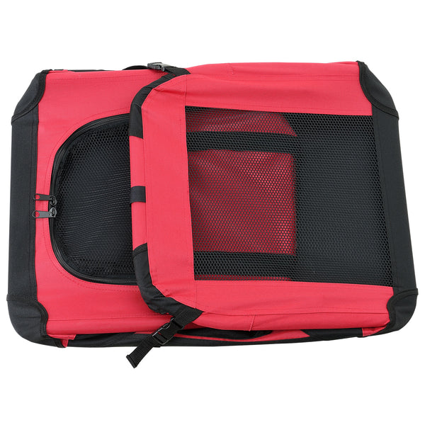 Caisse de transport pour chien pliable de la taille S à XXXXL Caisse de transport 4 couleurs différentes [pro.tec]