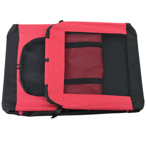 Caisse de transport pour chien pliable de la taille S à XXXXL Caisse de transport 4 couleurs différentes [pro.tec]