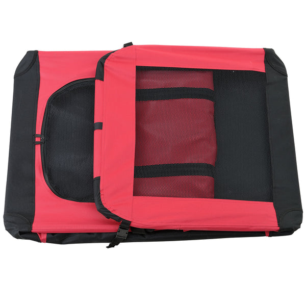 Caisse de transport pour chien pliable de la taille S à XXXXL Caisse de transport 4 couleurs différentes [pro.tec]