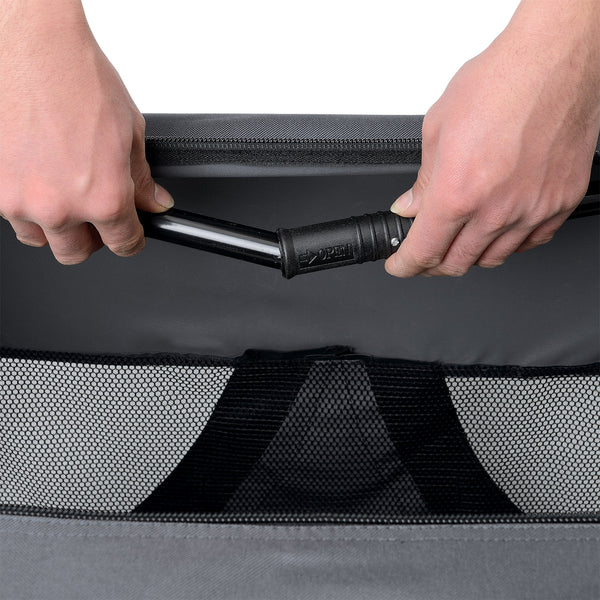 Caisse de transport pour chien pliable de la taille S à XXXXL Caisse de transport 4 couleurs différentes [pro.tec]