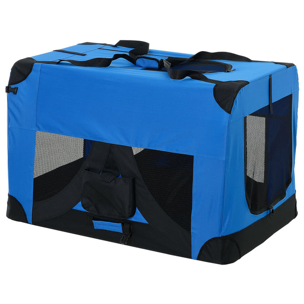 Caisse de transport pour chien pliable de la taille S à XXXXL Caisse de transport 4 couleurs différentes [pro.tec]