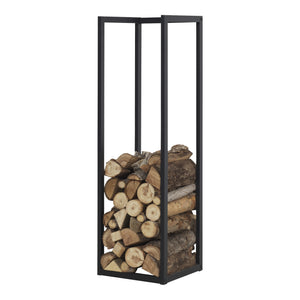 Rangement pour bois de cheminée Tanum Noir [en.casa] - premiumXL