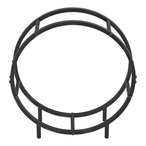 Porte-Bûches Rond Knivsta Noir [en.casa]