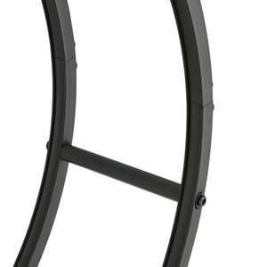 Porte-Bûches Rond Knivsta Noir [en.casa]