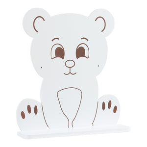 Étagère murale pour enfants Korsør Blanc [en.casa]