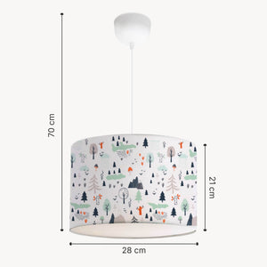 Suspension Rugby pour enfant E27 70 cm [lux.pro]