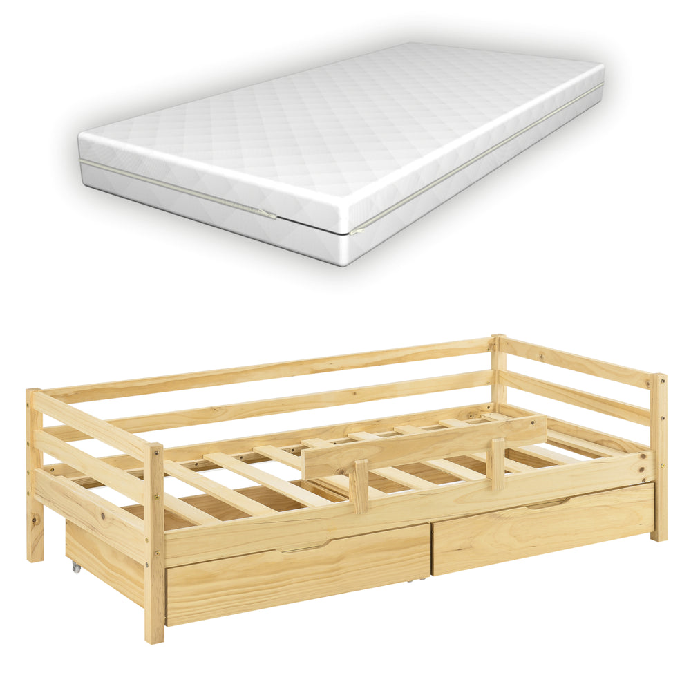 Lit bébé Reykholt en différentes couleurs et tailles [en.casa]