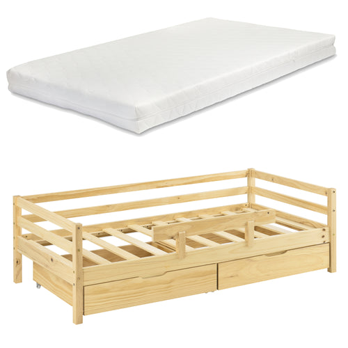 Lit bébé Reykholt en différentes couleurs et tailles [en.casa]