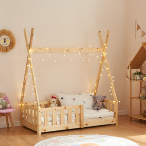 Lit enfant Helsingborg 70x140 cm [en.casa] - premiumXL