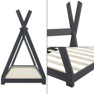 Lit enfant Höri 90x200 cm Tipi différentes couleurs en.casa