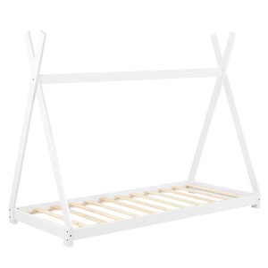 Lit enfant Onejda 90x200 cm avec matelas en mousse froide en différentes couleurs [en.casa]