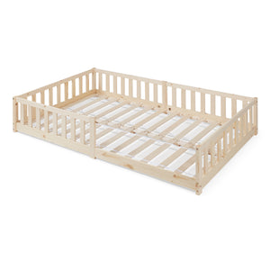 Lit au sol Tanna [en.casa]