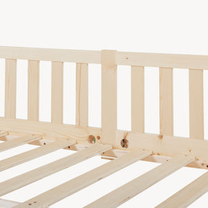 Lit au sol Tanna [en.casa]