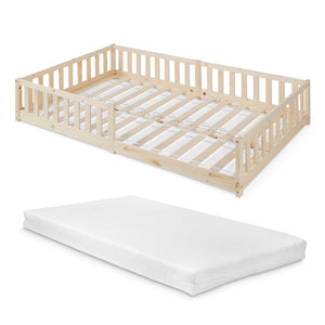 Lit montessori Tanna avec matelas [en.casa] 