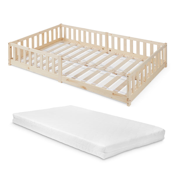 Lit montessori Tanna avec matelas [en.casa] 