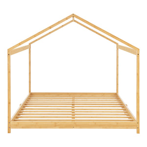 Lit enfant Vindafjord en bambou en différentes tailles [en.casa]