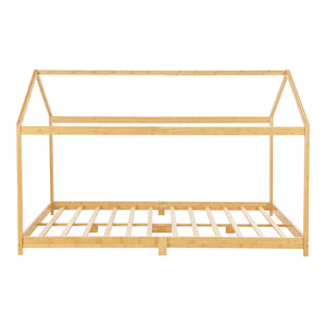 Lit enfant Vindafjord en bambou en différentes tailles [en.casa]